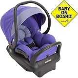 Maxi-Cosi IC160CKU - Mico Max 30 Infant Car Seat w Baby on Board Sign - Purple Pace by Maxi-Cosi