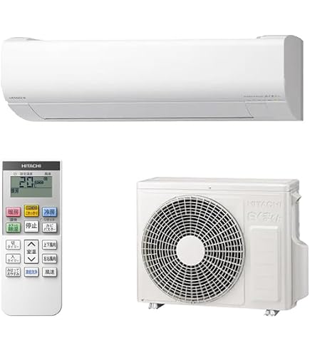Amazon | 【商品配送のみ】 日立 ルームエアコン 10畳 2.8kW RAS-D28N