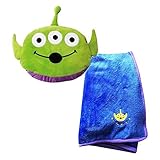 ディズニー ポケモン ピカチュウ ふわふわ ブランケット in クッション ひざ掛け ベビー毛布 fo-bm01 エイリアン