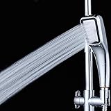 AngelwingシャワーヘッドバスシャワーPressurized水保存Squareハンドヘルド