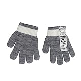 【ネコポス発送】【４～５歳用】ミッキーマウス子ども用手袋【キッズ】 グレー