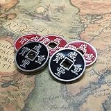 hopping half 貨移動 踊る中国の古貨 コインのマジックアイテム コインマジックのトリック