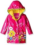 Wippetteベビー女の子Big Flower Rainwear カラー: ピンク