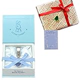 メモリアルギフト 出産祝い 名入れ 銀のベビースプーン ピーターラビット 通常イベントラッピング