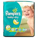 Pampers Baby Dry Size 6+ (17+kg) Extra Large Plus x 21 per pack by Pampers [並行輸入品]
