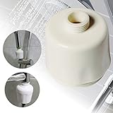 Carejoy 脱塩素風呂　シャワーフィルター 脱塩素浄水器 ロカシャワー 除塩素バスルーム 　軟水フィルタ塩素除去　ホワイト