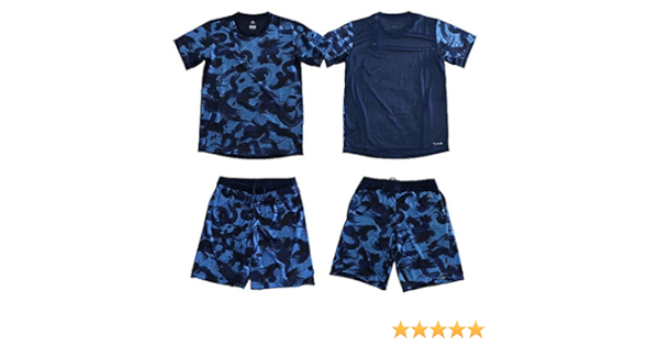 Amazon アディダス ブラッシュカモフラ柄 上下 セットアップ メンズ 半袖tシャツとショートパンツの上下組み L カレッジネイビーカモ ジャージ上下セット 通販