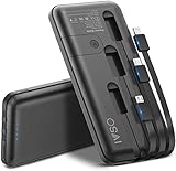 【最新型&PSE認証済】モバイルバッテリー 12800mAh 大容量 残量表示 IVSOJP（Lightning+Micro USB+Typ