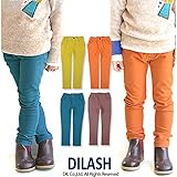 (ディラッシュ) DILASH 秋'15 ４色ニットツイル起毛スキニーパンツ 80 ダークブルー