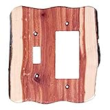 Sierra Lifestyles Rustic Switch Plate, Toggle/Rocker, Juniper by Sierra Lifestyles