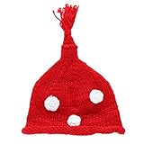 Zhhlinyuan 寝相アート ベビー服 Newborn Baby Photography Photo Props Beanie Hat Boy Girl Crochet Costume XDT-4
