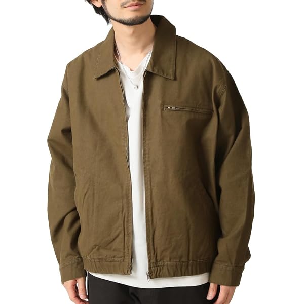 Amazon | [MADEN] デトロイトジャケット メンズ ジャケット 春秋に最適