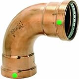 Viega 20623 ProPress Zero Lead Copper XL-C 90-Degree Elbow with 2-1/2-Inch P x P by Viega