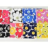 はぎれ MINI UNIKKO（ミニウニッコ）セット 約34×26cm 3枚1組 綿100% marimekko マリメッコ ハギレ 布 生地 北欧 カットクロス 手づくりマスク