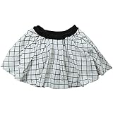 《春夏対応》 nico hrat(ニコフラート) 製品洗い加工済み 42/2天竺チェック柄スカート 110cm/OW NO.B-271302