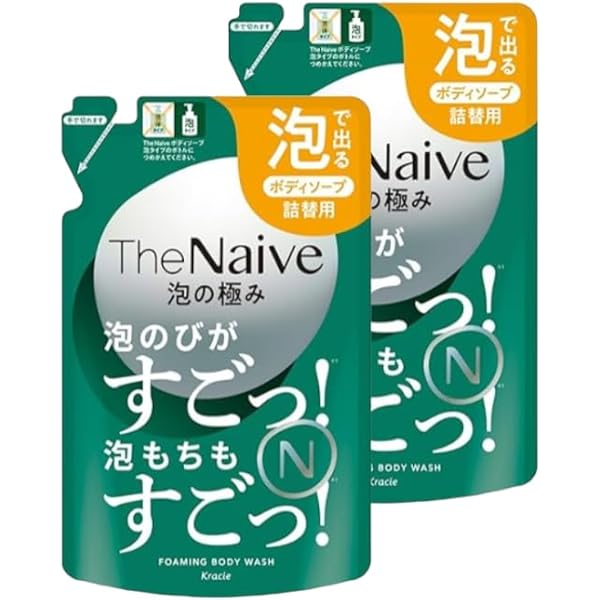 18個ナイーブ The Naive ボディソープ 泡タイプ 詰替用 430ml Amazon | ナイーブThe Naive ボディソープ 泡タイプ 詰替用
