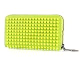 Christian Louboutin/クリスチャンルブタン ファスナー Wallet ウォレットスタッズ 男女兼用 長財布 (yellow) [並行輸入品]