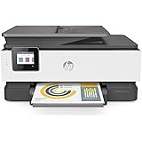 HP プリンター A4インクジェット複合機 HP OfficeJet Pro 8020 家庭用 ビジネス用 自動両面印刷対応 FAX ADF 無線LAN Wi-Fi 独立インク 全色顔料 (型番:1KR67D#ABJ)