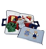 Oskar & Ellen Fabric Teddy Bear Dress Up Bag by Oskar & Ellen
