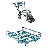 マキタ(makita) 充電式運搬車 18V バッテリ・充電器別売 CU180DZ&マキタ(makita) パイプフレームセット品 A-65470