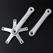 SUGINO75 NJS165mmクランク 右のみ Amazon | SUGINO(スギノ) クランクセット SG75 144 (AA) (NJS) 165mm