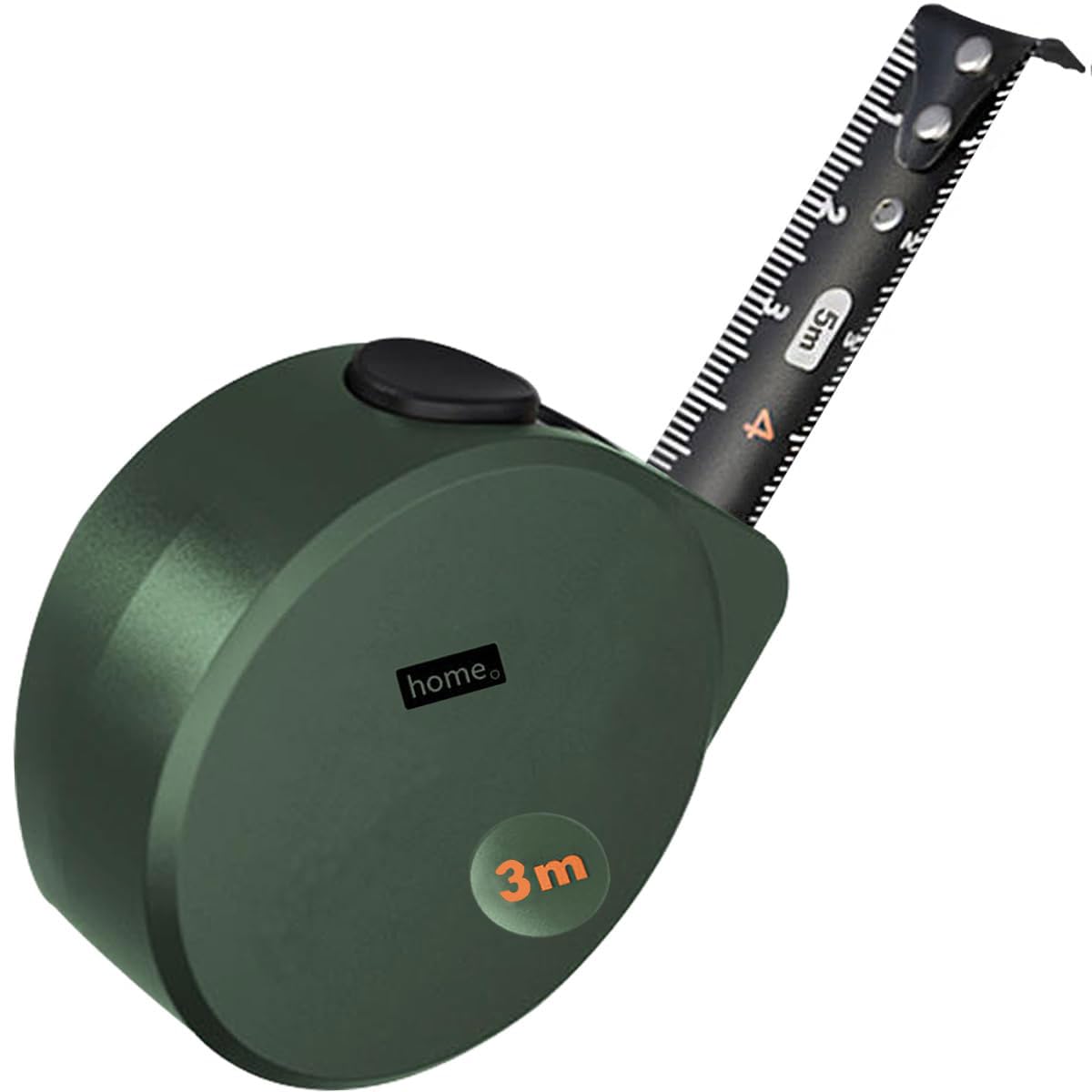 DELI 3m Measuring Tape Measuring Tape Measure Made of High Grade Carbon Steel with Clear Markings and Extends up to 5.6 ft (1 - 1