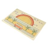 XUERUI バリヤマットドアマットゴムバック媒体ラーナーバリヤマットラグ ( サイズ さいず : 60cm*90cm )
