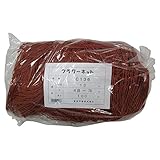 東京戸張 フラワーネット Cタイプ 13cm角目 6目×100m [茶色/400d×24本撚り] C136 522086