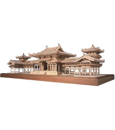 Amazon | 木製建築模型 1/75 『平等院鳳凰堂』 | プラモデル 通販