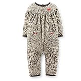 F14 1pc Girl MF Leopard Print Red Heart 12 Months by Carter's [並行輸入品]