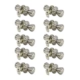 Probrico ドアノブ ハンドル サテンニッケル 卸売 プライバシードアロック Door Knob-Style 576 DL576SNBK-US10Pack