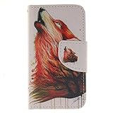 iPhone 4 / iPhone 4s ケース, UNEXTATI 手帳型ケース, Apple iPhone 4 / iPhone 4s ケース カバー, 高品質 PUレザー 手帳型 ウォレット型 