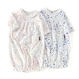 Lily ivory (リリー アイボリー ) ベンリードレス (50～70cm) キムラタンの子供服 (71602-181b) ブルー 50～70