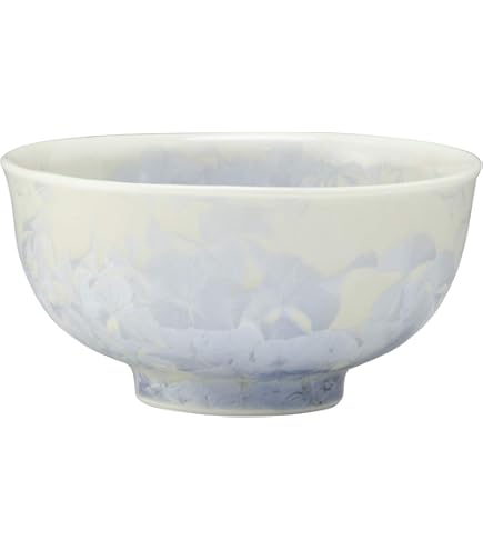 Amazon｜京焼 清水焼 陶あん窯 組飯碗 白掛紫草花 kta515｜飯碗