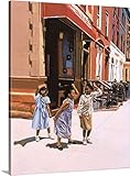 Colin Bootmanプレミアムシックラップキャンバス壁アート印刷題名Harlemジグ、2001 30" x 40" 2318642_24_30x40_none