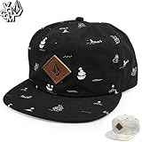 ボルコム VOLCOM キッズ キャップYOUTH SUGAR HATブラックパステルNO18 ブラック
