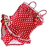 ケイトマック KATE MACK  ベビー キッズ 子供 水着 スイム ワンピース レッドドット2～6X(90cm~130cm) (5 110cm)