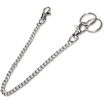 Amazon.co.jp: [AVILMORE] ウォレットチェーン キーチェーン 二