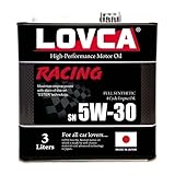 LOVCA RACING 5W-30 3L缶 SN■ACEA：A3/B3,A3/B4相当 エンジンオイル ■LR530-3