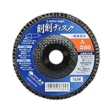 高儀 EARTH MAN 100mmディスクグラインダー用 削削ディスク A #60