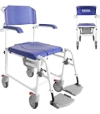 Amazon | カワムラサイクル シャワー用車いす 前後式バックサポート