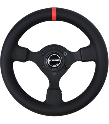 Amazon.co.jp: 28パイ 小径 ウッド ステアリング ハンドル : 車＆バイク