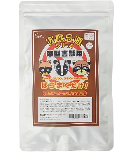 Amazon.co.jp: Yunox 194823 Animal Repellent, Raccoon