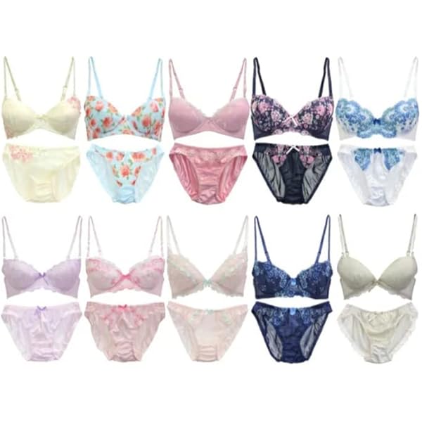 Amazon | [Nene] レディース下着5組福袋 HAPPY SET ブラ