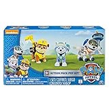 Paw Patrol パウパトロール Action Pup 3Pk Everest エバーレスト/Robodog/Rubble [並行輸入品]