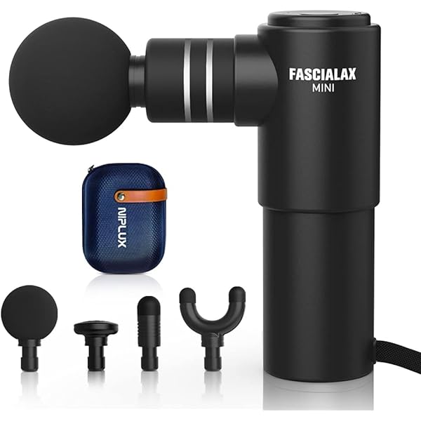 リラクゼーショングッズ niplux fasclax mini 2s NIPLUX公式店】FASCIALAX MINI 2S│顔にも使えるマッサージガン