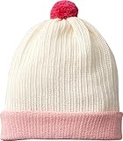 QUARTER REPORT ベビーニットキャップ マッシュ ピンク 日本製