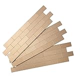 アスペクトPeel and Stick Backsplash Subway Mattedメタルタイルのキッチン、トイレ 12.5" x 4" Tiles A95-51 1