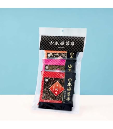 Amazon.co.jp: 山本海苔店 一藻百味 8袋詰合 【4切3枚入り】味付き