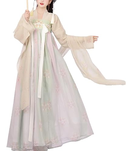 Amazon.co.jp: 漢服 チャイナ服 唐装漢服 漢服仙女 中国古風 中華服